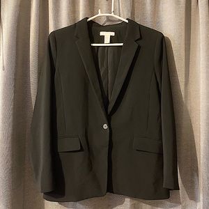 H&M black blazer in size 12